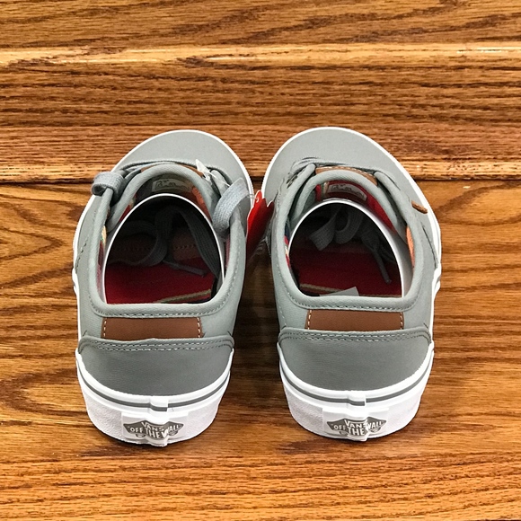 Vans Atwood DX Waxed Midgrey Shoes Size Youth 3.5 - Picture 5 of 8